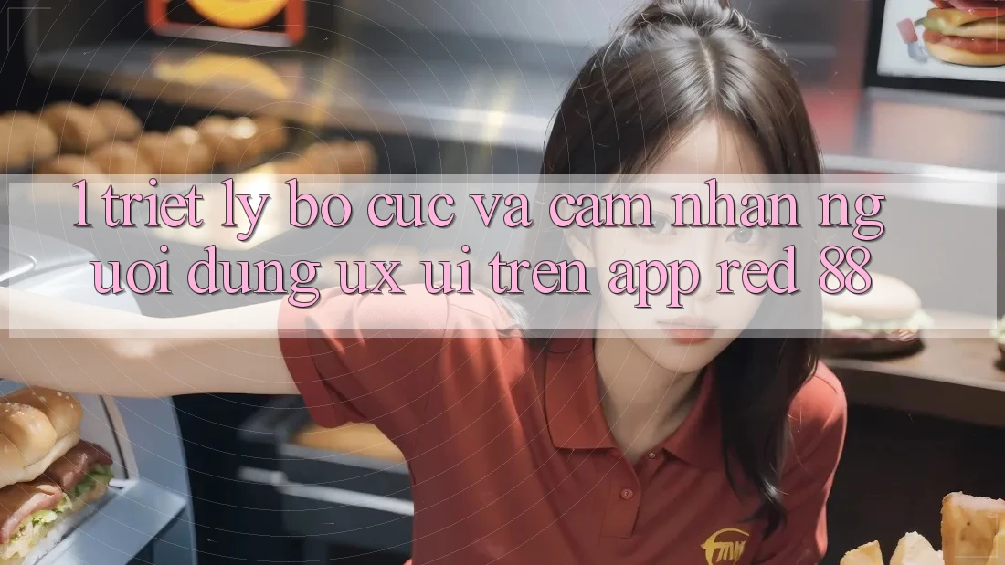 1. Triết Lý Bố cục Và Cảm nhận Người Dùng (UX/UI) Trên App red 88