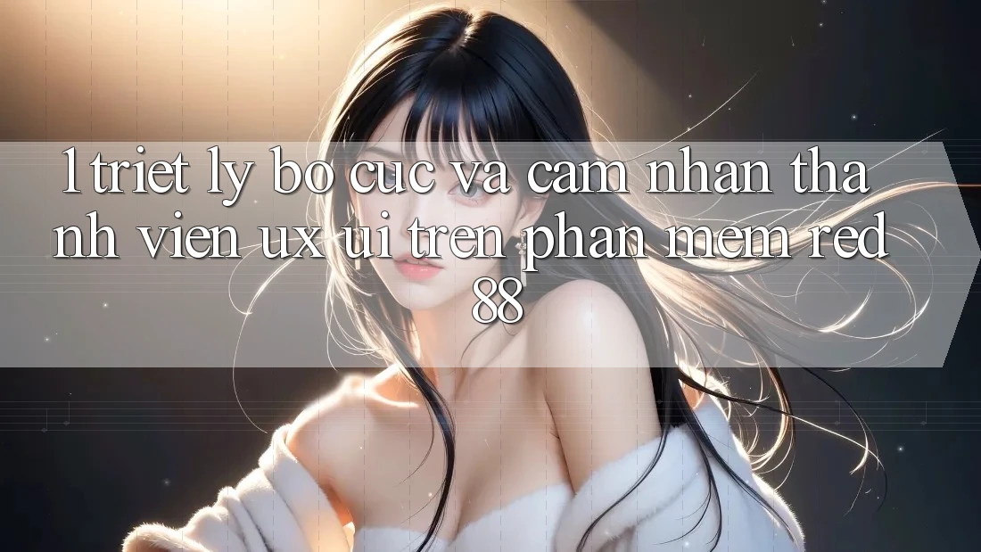 1. Triết Lý Bố cục Và Cảm nhận Thành viên (UX/UI) Trên Phần mềm red 88