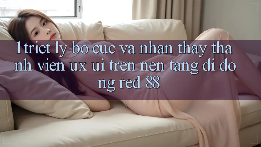 1. Triết Lý Bố cục Và Nhận thấy Thành viên (UX/UI) Trên Nền tảng di động red 88