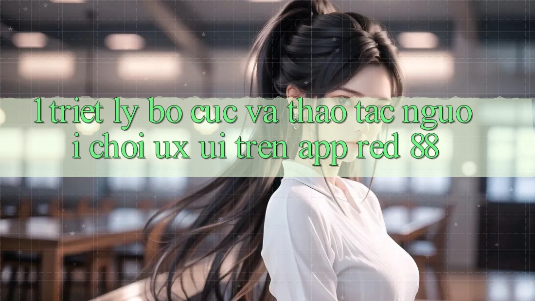 1. Triết Lý Bố cục Và Thao tác Người chơi (UX/UI) Trên App red 88