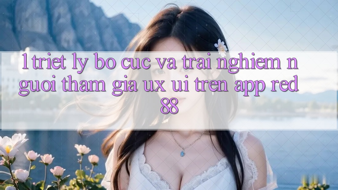 1. Triết Lý Bố cục Và Trải Nghiệm Người tham gia (UX/UI) Trên App red 88