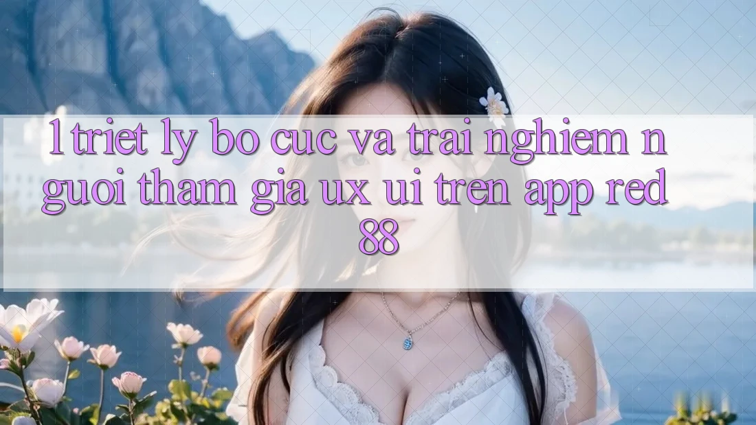 1. Triết Lý Bố cục Và Trải nghiệm Người tham gia (UX/UI) Trên App red 88