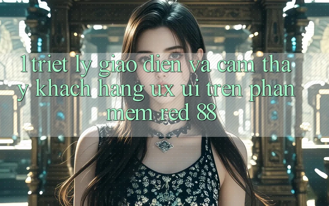 1. Triết Lý Giao diện Và Cảm thấy Khách hàng (UX/UI) Trên Phần mềm red 88