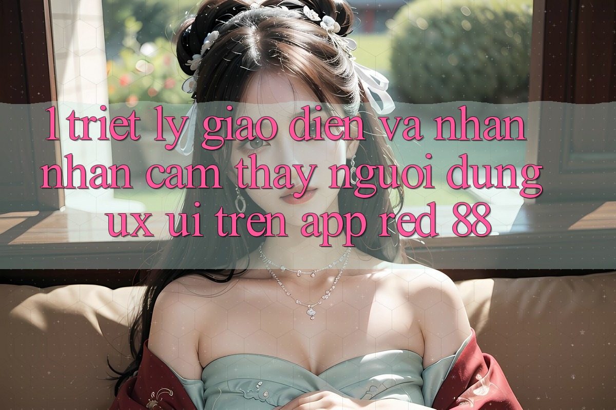 1. Triết Lý Giao diện Và Nhận nhận cảm thấy Người Dùng (UX/UI) Trên App red 88