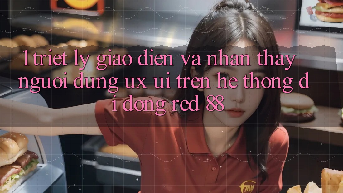 1. Triết Lý Giao diện Và Nhận thấy Người Dùng (UX/UI) Trên Hệ thống di động red 88