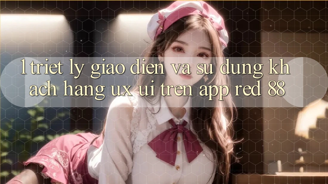 1. Triết Lý Giao diện Và Sử dụng Khách hàng (UX/UI) Trên App red 88