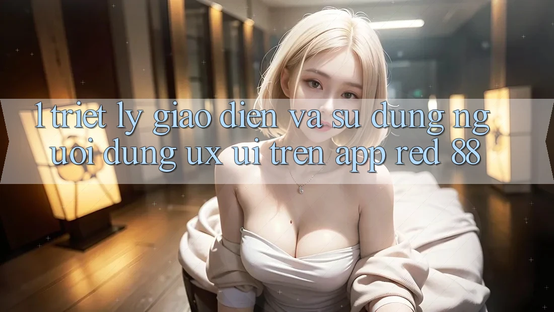 1. Triết Lý Giao diện Và Sử dụng Người Dùng (UX/UI) Trên App red 88