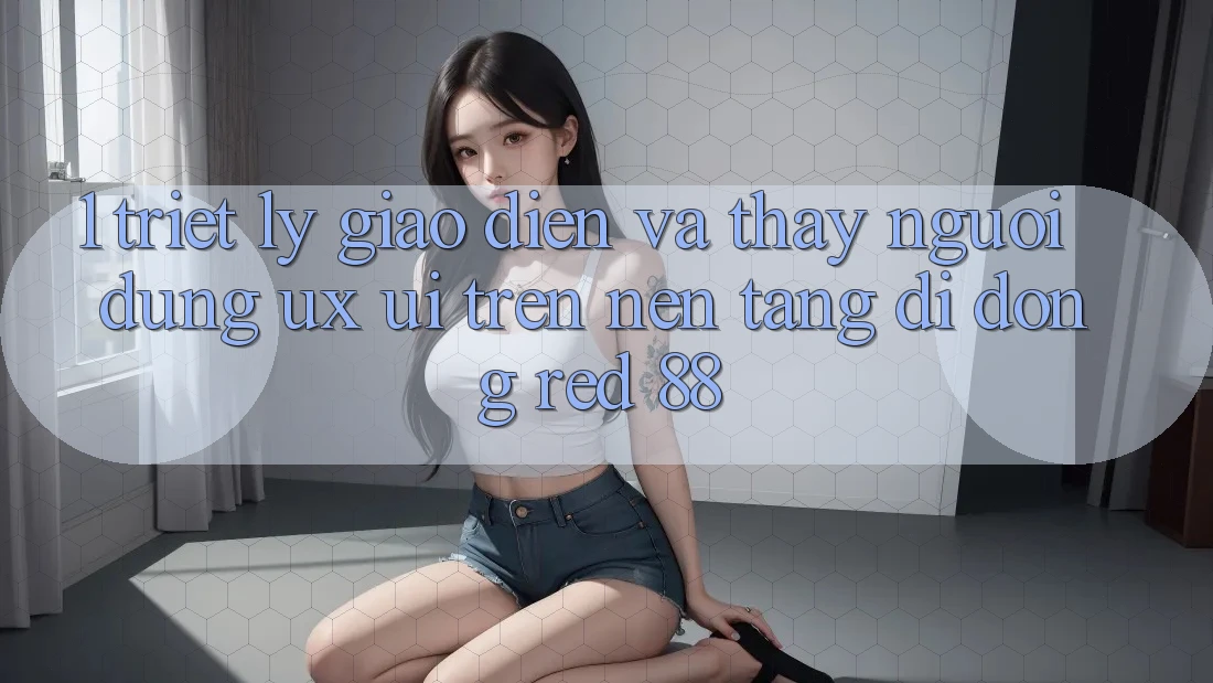 1. Triết Lý Giao diện Và Thấy Người Dùng (UX/UI) Trên Nền tảng di động red 88