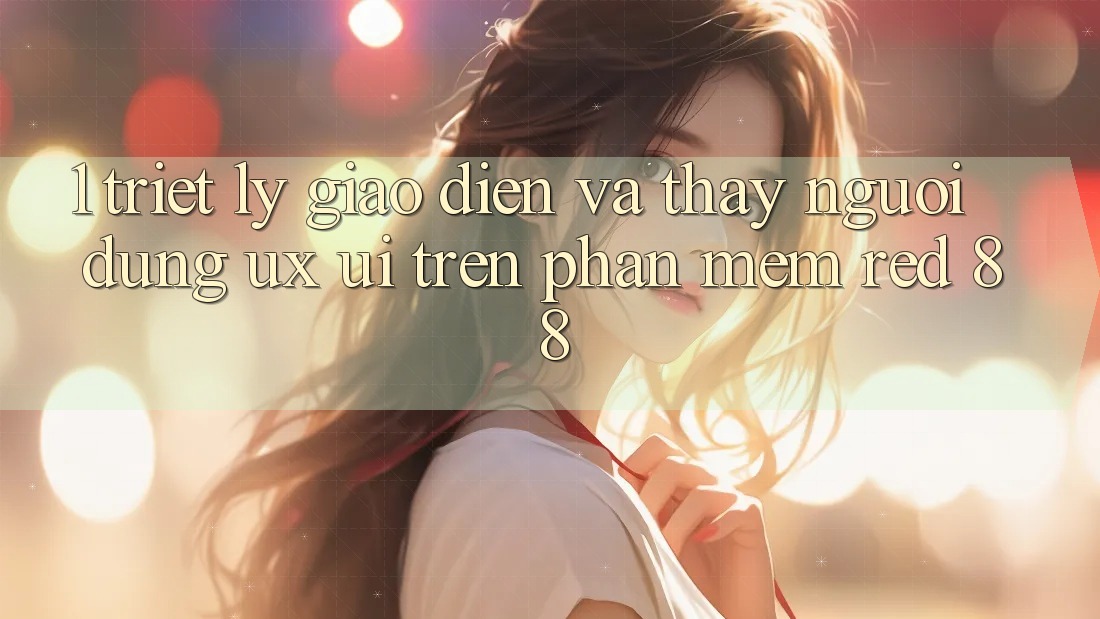 1. Triết Lý Giao diện Và Thấy Người Dùng (UX/UI) Trên Phần mềm red 88