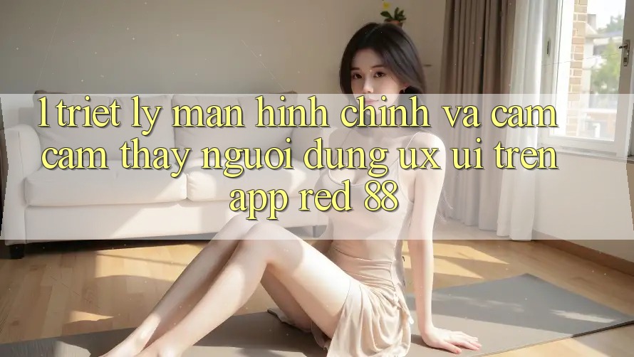 1. Triết Lý Màn hình chính Và Cảm cảm thấy Người dùng (UX/UI) Trên App red 88