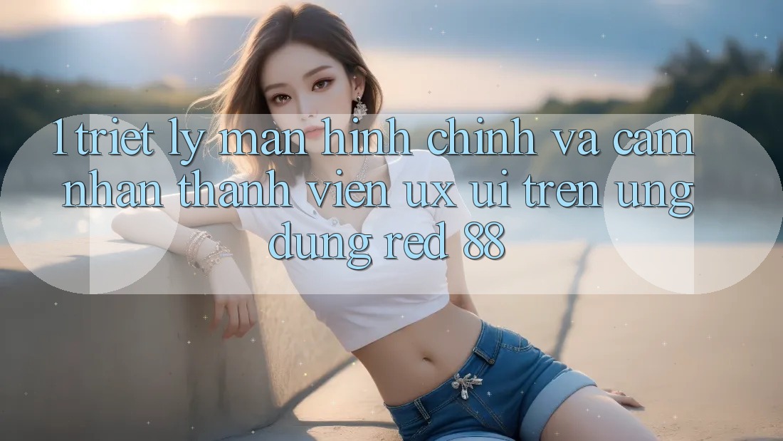 1. Triết Lý Màn hình chính Và Cảm nhận Thành viên (UX/UI) Trên Ứng dụng red 88