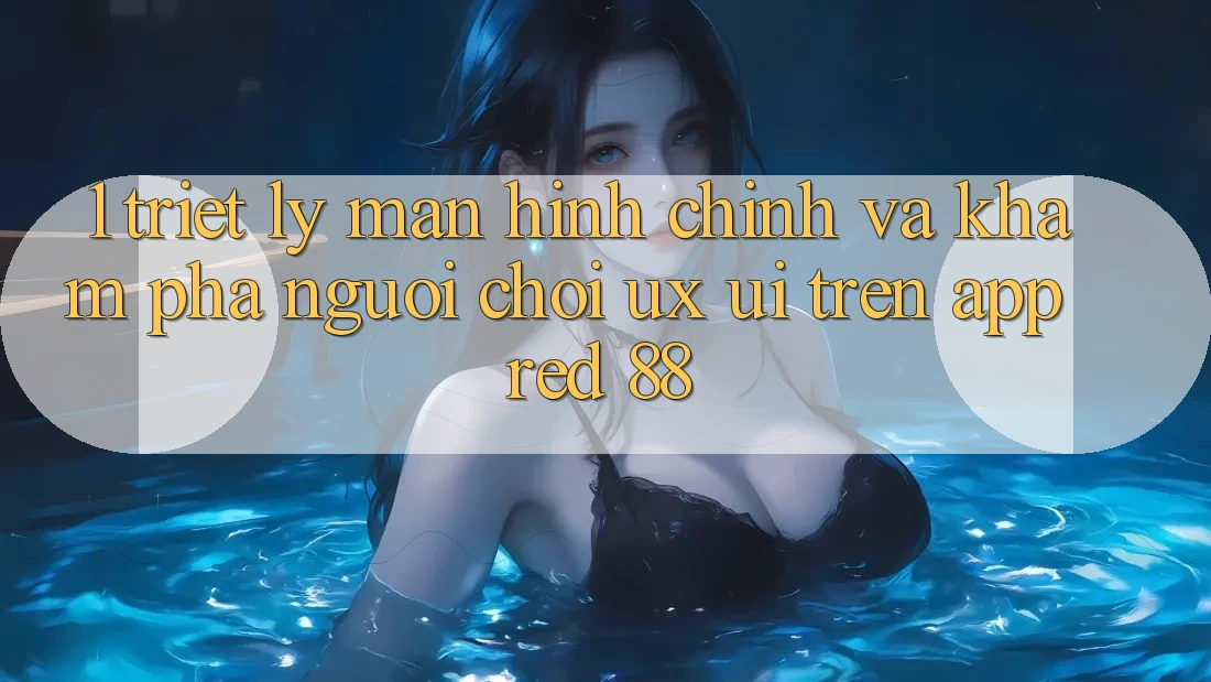 1. Triết Lý Màn hình chính Và Khám phá Người chơi (UX/UI) Trên App red 88