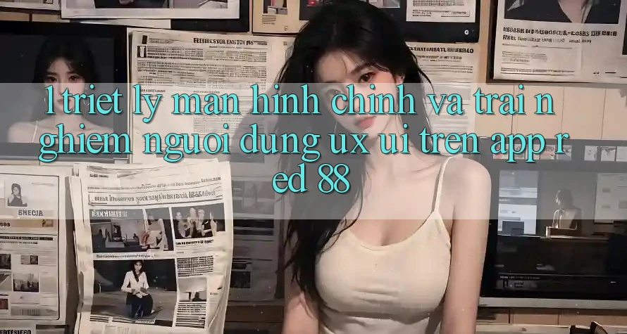 1. Triết Lý Màn hình chính Và Trải Nghiệm Người Dùng (UX/UI) Trên App red 88