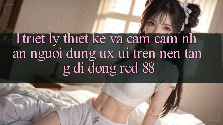 1. Triết Lý Thiết Kế Và Cảm cảm nhận Người Dùng (UX/UI) Trên Nền tảng di động red 88