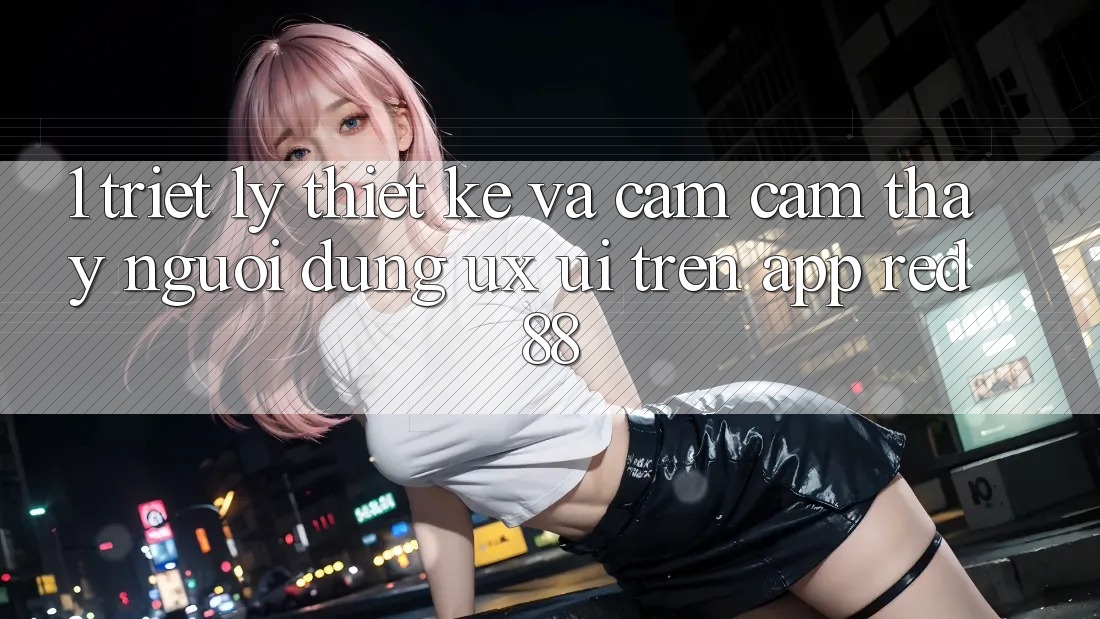 1. Triết Lý Thiết Kế Và Cảm cảm thấy Người Dùng (UX/UI) Trên App red 88