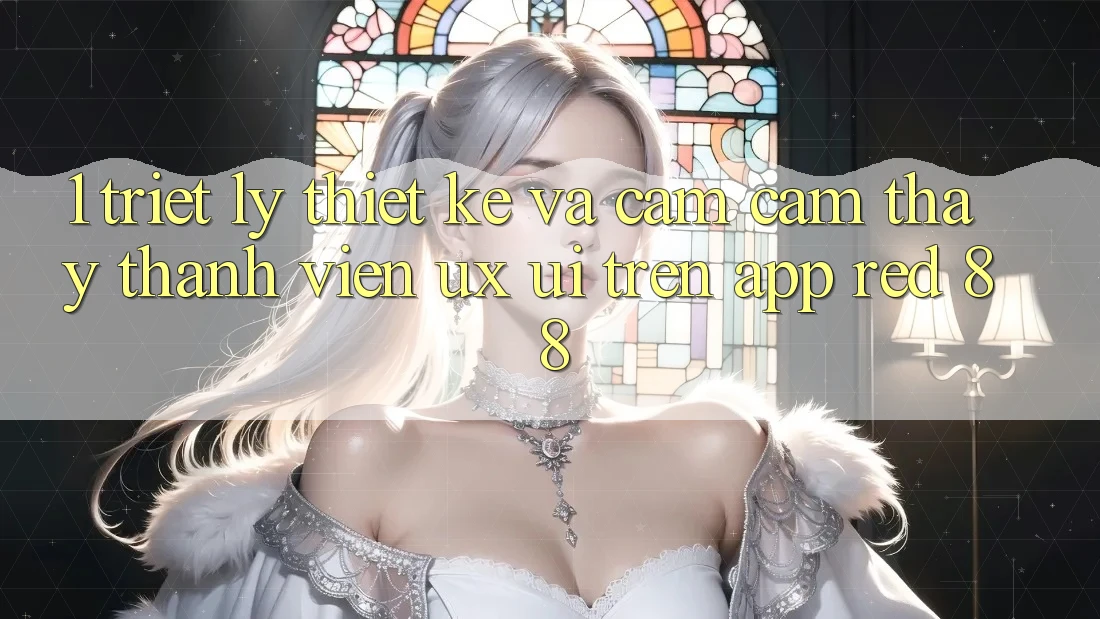 1. Triết Lý Thiết Kế Và Cảm cảm thấy Thành viên (UX/UI) Trên App red 88
