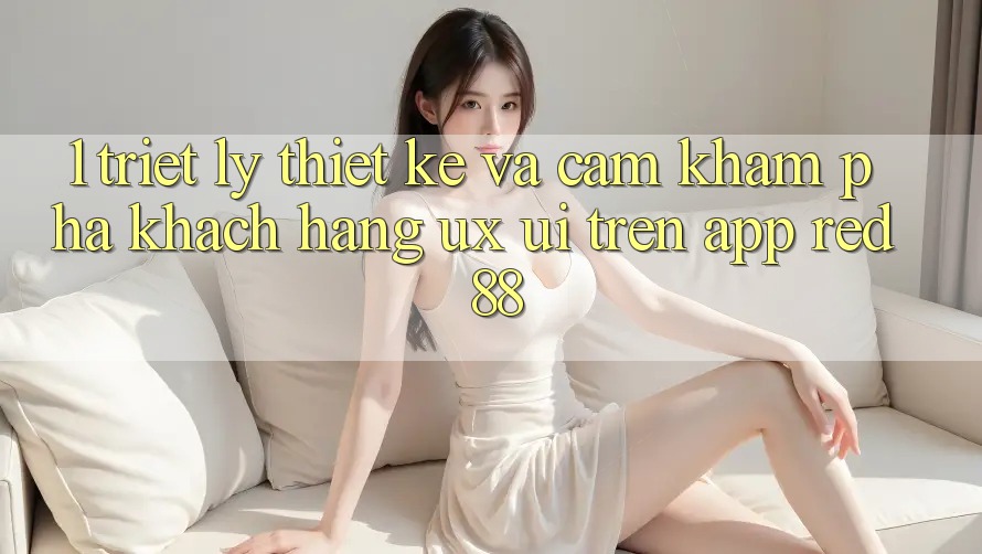 1. Triết Lý Thiết Kế Và Cảm khám phá Khách hàng (UX/UI) Trên App red 88