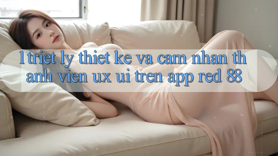 1. Triết Lý Thiết Kế Và Cảm nhận Thành viên (UX/UI) Trên App red 88