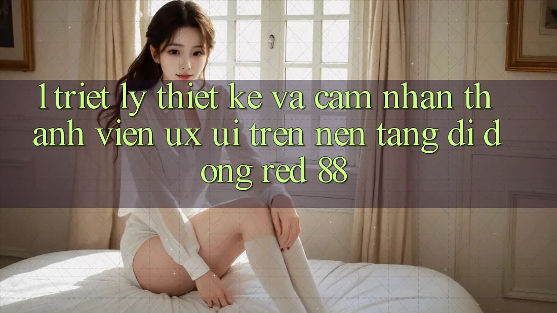 1. Triết Lý Thiết Kế Và Cảm nhận Thành viên (UX/UI) Trên Nền tảng di động red 88