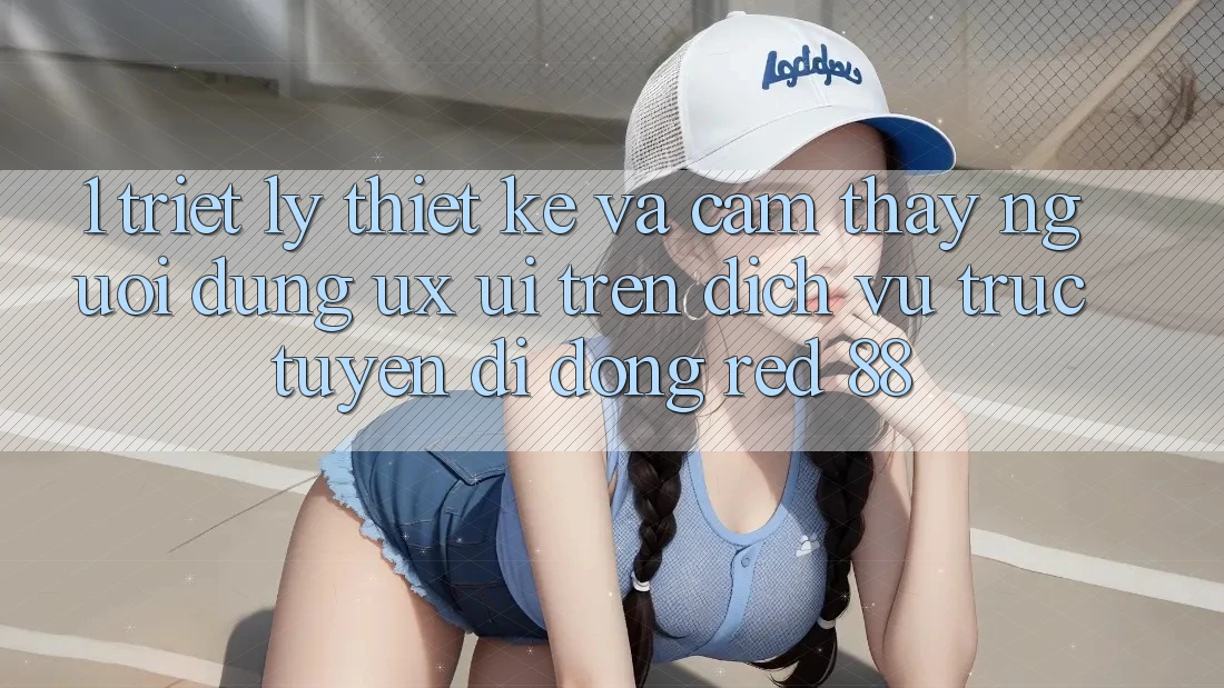 1. Triết Lý Thiết Kế Và Cảm thấy Người Dùng (UX/UI) Trên Dịch vụ trực tuyến di động red 88