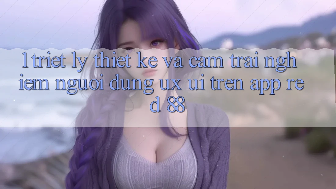 1. Triết Lý Thiết Kế Và Cảm trải nghiệm Người Dùng (UX/UI) Trên App red 88