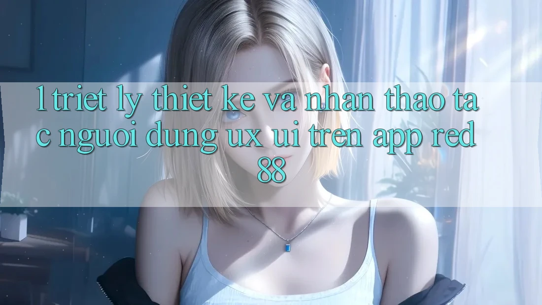 1. Triết Lý Thiết Kế Và Nhận thao tác Người Dùng (UX/UI) Trên App red 88