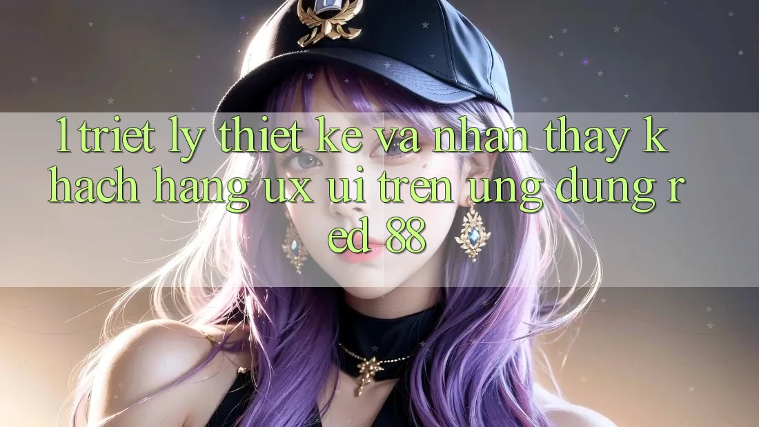 1. Triết Lý Thiết Kế Và Nhận thấy Khách hàng (UX/UI) Trên Ứng dụng red 88