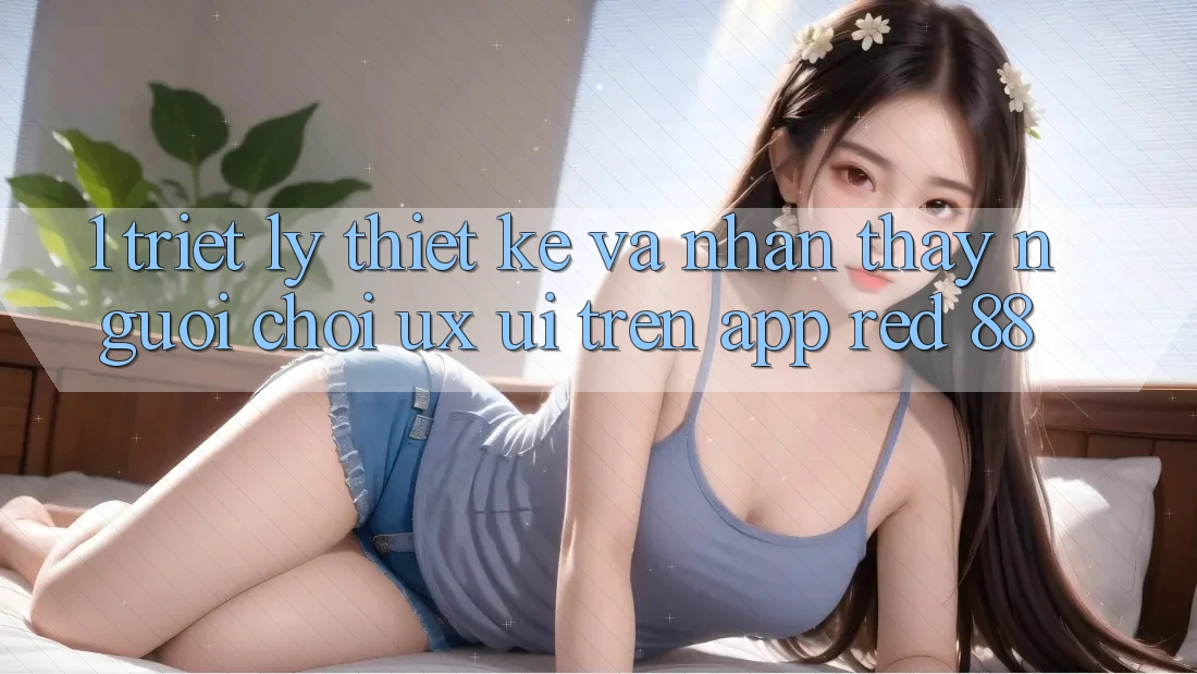 1. Triết Lý Thiết Kế Và Nhận thấy Người chơi (UX/UI) Trên App red 88