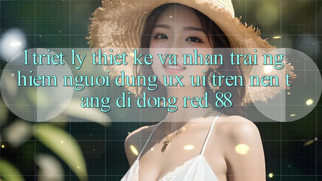 1. Triết Lý Thiết Kế Và Nhận trải nghiệm Người dùng (UX/UI) Trên Nền tảng di động red 88