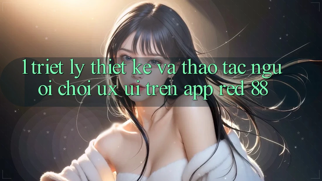1. Triết Lý Thiết Kế Và Thao tác Người chơi (UX/UI) Trên App red 88