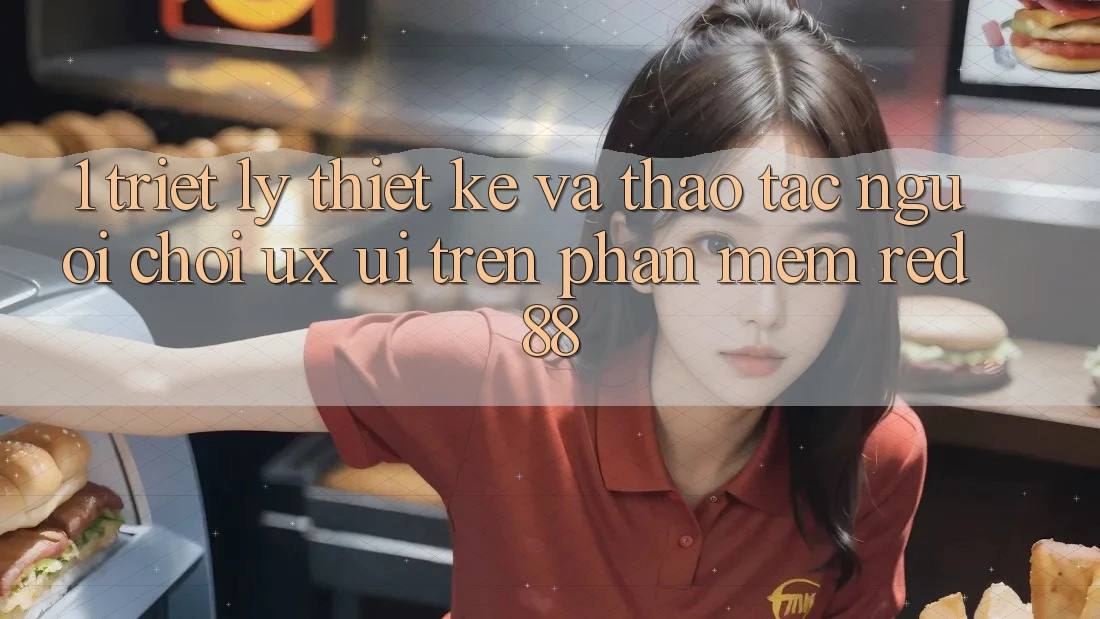 1. Triết Lý Thiết Kế Và Thao tác Người chơi (UX/UI) Trên Phần mềm red 88
