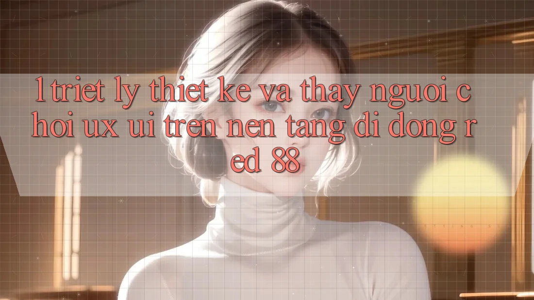 1. Triết Lý Thiết Kế Và Thấy Người chơi (UX/UI) Trên Nền tảng di động red 88