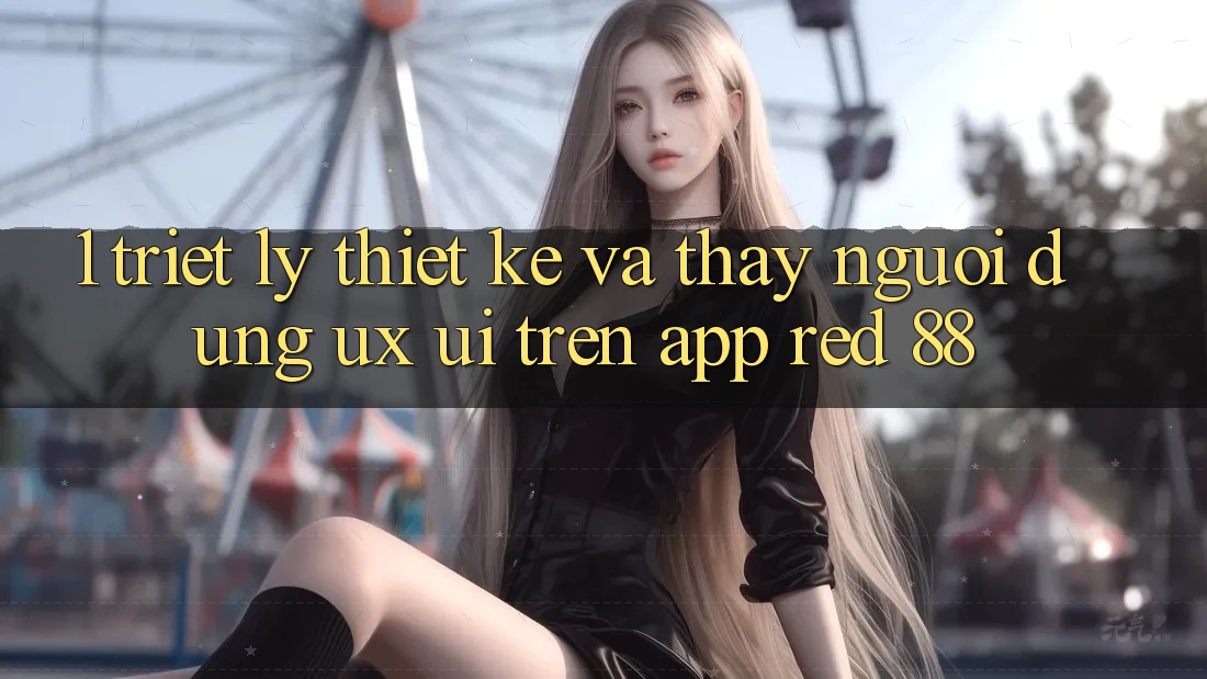 1. Triết Lý Thiết Kế Và Thấy Người Dùng (UX/UI) Trên App red 88