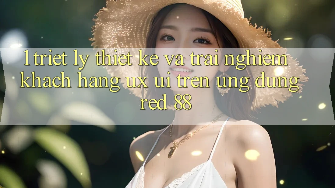 1. Triết Lý Thiết Kế Và Trải Nghiệm Khách hàng (UX/UI) Trên Ứng dụng red 88