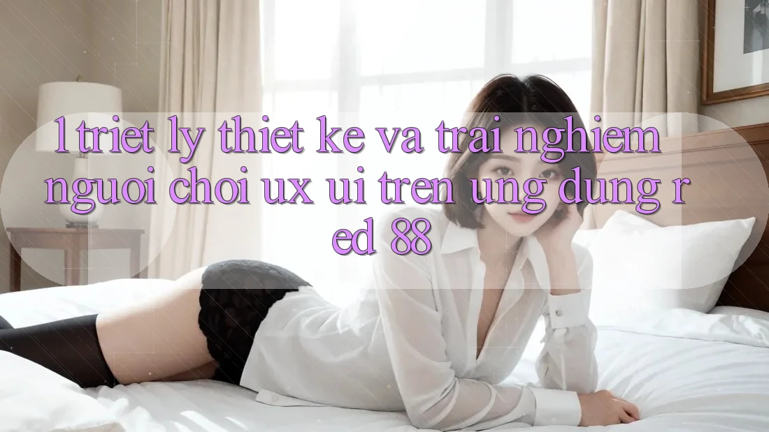 1. Triết Lý Thiết Kế Và Trải Nghiệm Người chơi (UX/UI) Trên Ứng dụng red 88