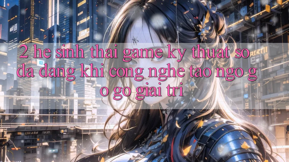 2. Hệ Sinh Thái Game Kỹ Thuật Số Đa Dạng: Khi Công Nghệ Tao ngộ gỡ Gỡ Giải Trí
