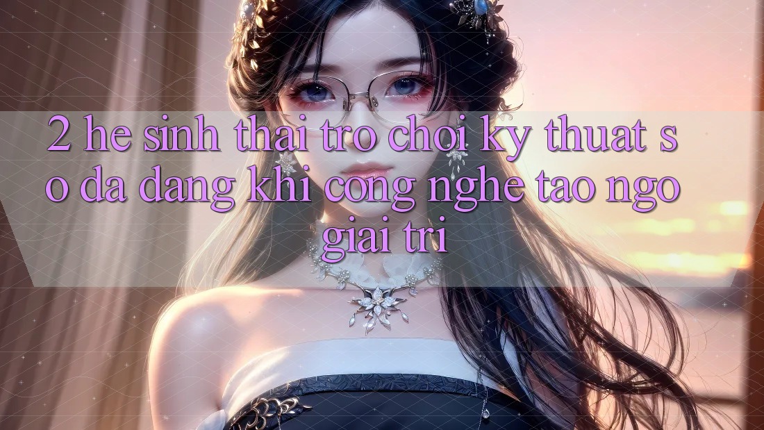 2. Hệ Sinh Thái Trò chơi Kỹ Thuật Số Đa Dạng: Khi Công Nghệ Tao ngộ Giải Trí