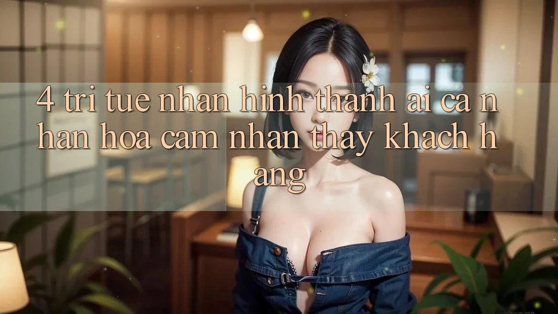 4. Trí Tuệ Nhân Hình thành (AI) Cá Nhân Hóa Cảm nhận thấy Khách Hàng