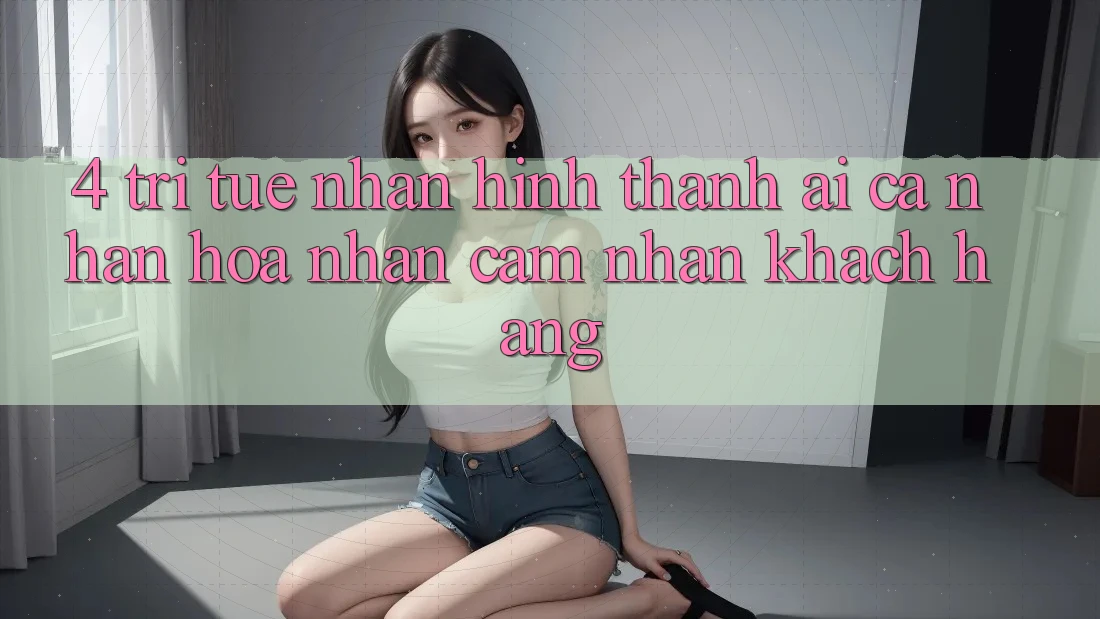 4. Trí Tuệ Nhân Hình thành (AI) Cá Nhân Hóa Nhận cảm nhận Khách Hàng