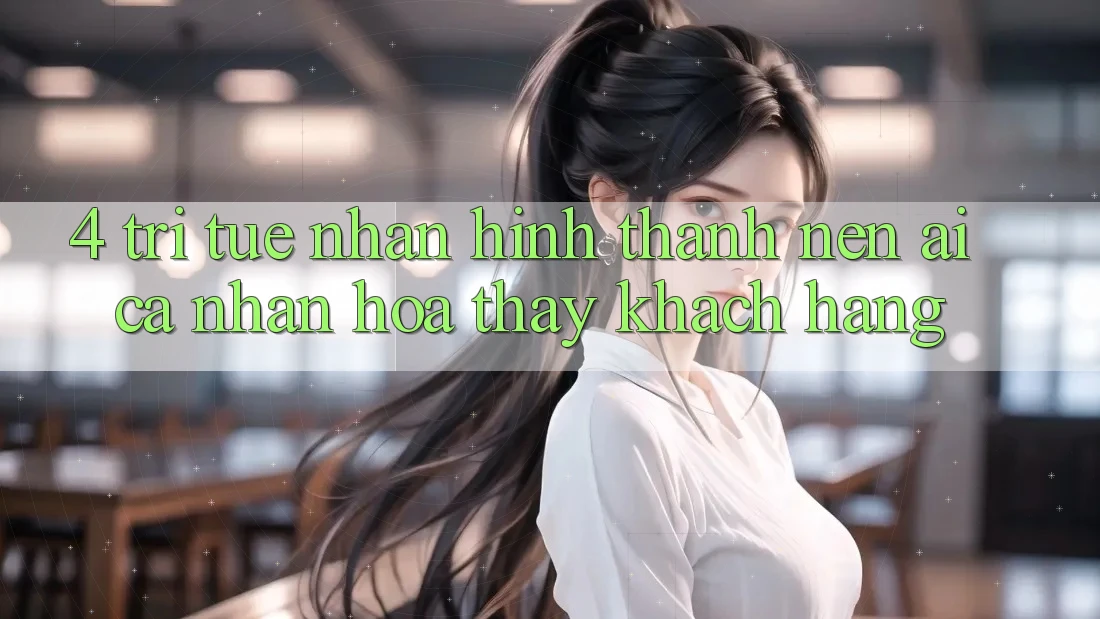 4. Trí Tuệ Nhân Hình thành nên (AI) Cá Nhân Hóa Thấy Khách Hàng