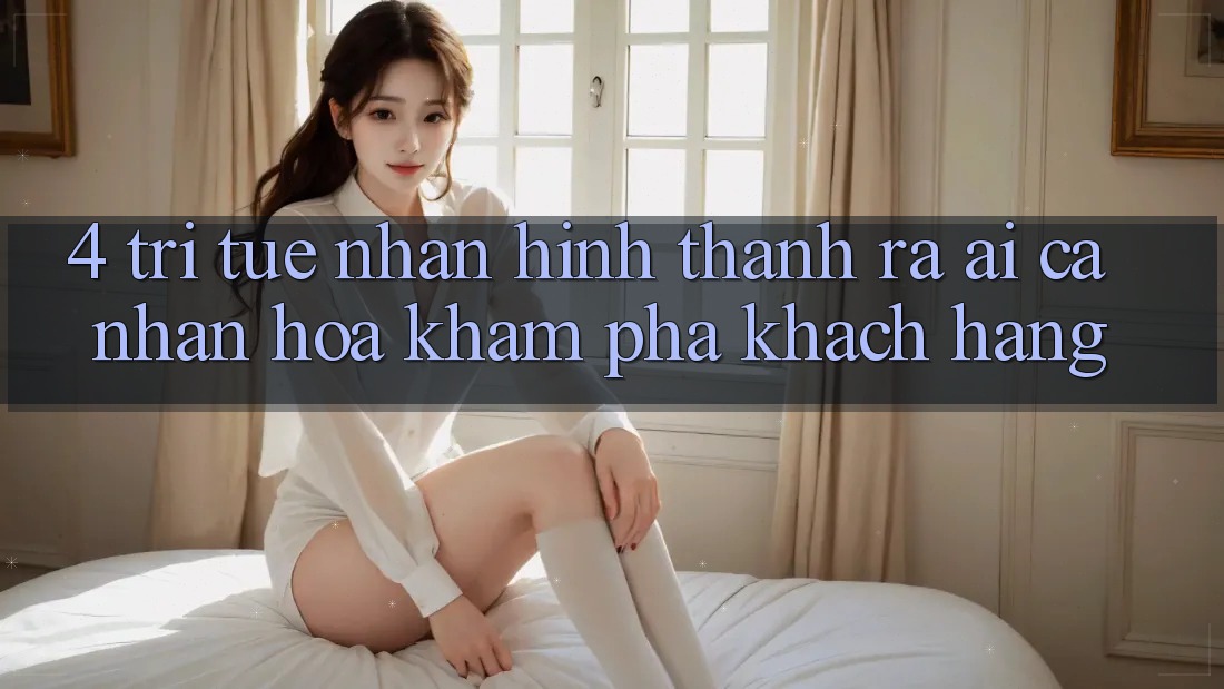 4. Trí Tuệ Nhân Hình thành ra (AI) Cá Nhân Hóa Khám phá Khách Hàng