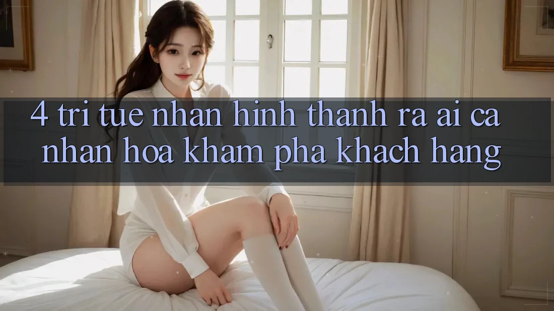 4. Trí Tuệ Nhân Hình thành ra (AI) Cá Nhân Hóa Khám phá Khách Hàng