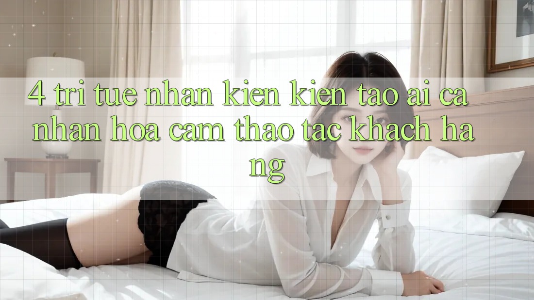 4. Trí Tuệ Nhân Kiến kiến tạo (AI) Cá Nhân Hóa Cảm thao tác Khách Hàng