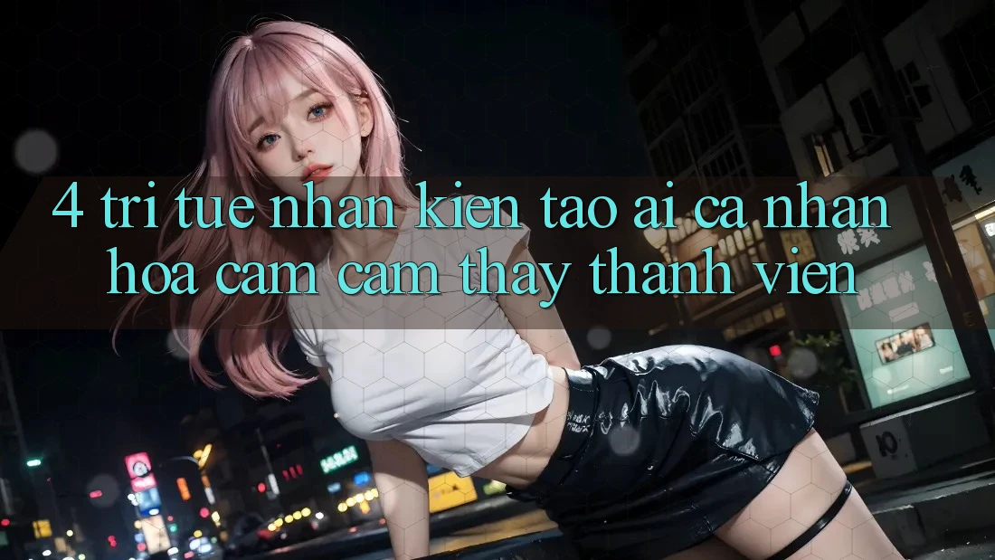4. Trí Tuệ Nhân Kiến tạo (AI) Cá Nhân Hóa Cảm cảm thấy Thành viên