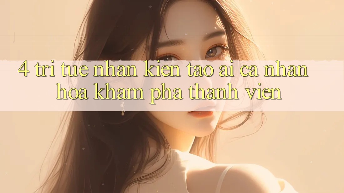 4. Trí Tuệ Nhân Kiến tạo (AI) Cá Nhân Hóa Khám phá Thành viên