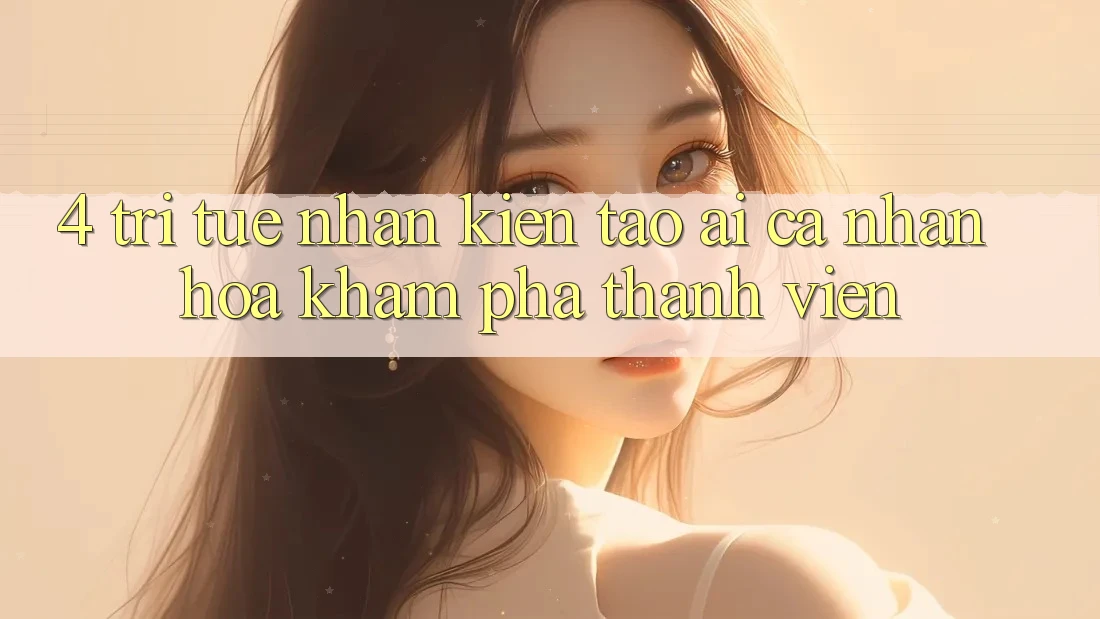4. Trí Tuệ Nhân Kiến tạo (AI) Cá Nhân Hóa Khám phá Thành viên