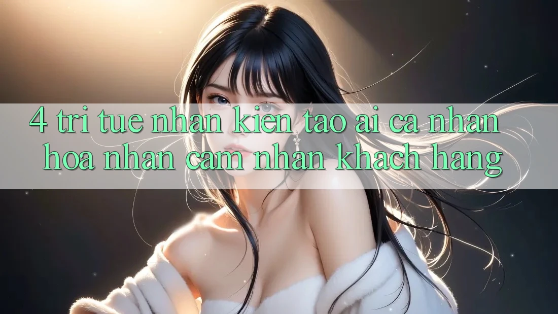 4. Trí Tuệ Nhân Kiến tạo (AI) Cá Nhân Hóa Nhận cảm nhận Khách Hàng