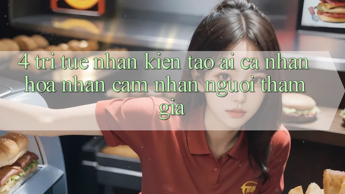 4. Trí Tuệ Nhân Kiến tạo (AI) Cá Nhân Hóa Nhận cảm nhận Người tham gia