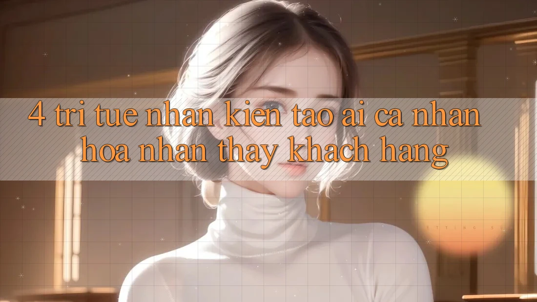 4. Trí Tuệ Nhân Kiến tạo (AI) Cá Nhân Hóa Nhận thấy Khách Hàng