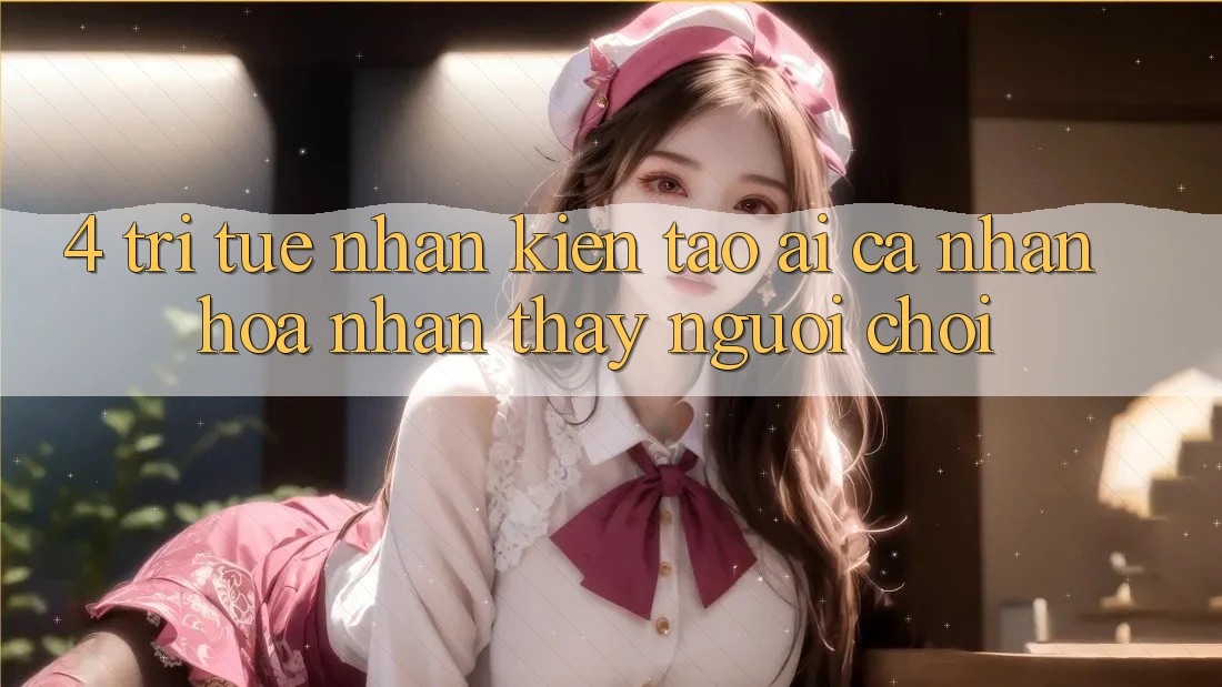 4. Trí Tuệ Nhân Kiến tạo (AI) Cá Nhân Hóa Nhận thấy Người chơi
